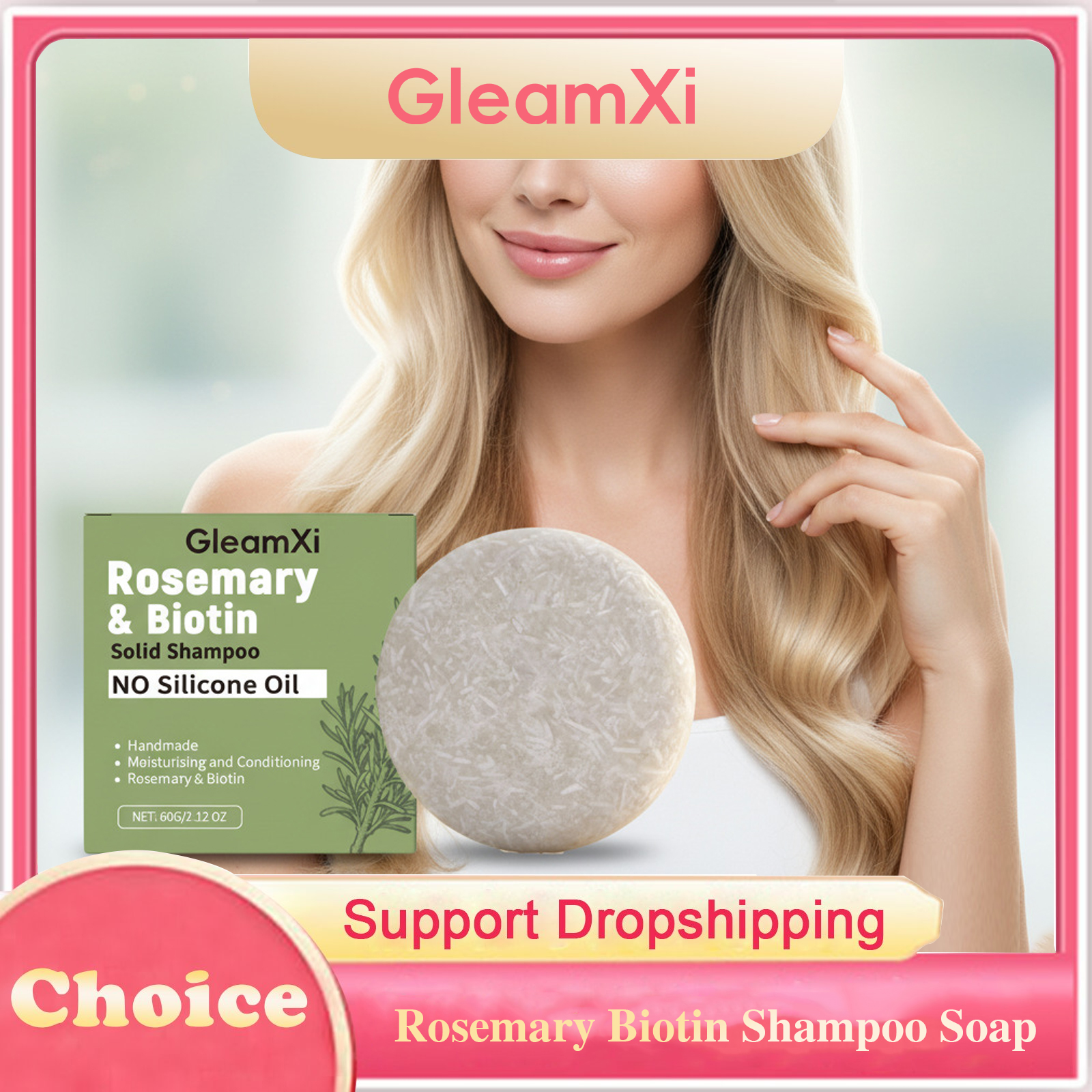 Biotin Shampoo Thickening - Rosemary Biotin Shampoo Soap Anti-Hair Loss