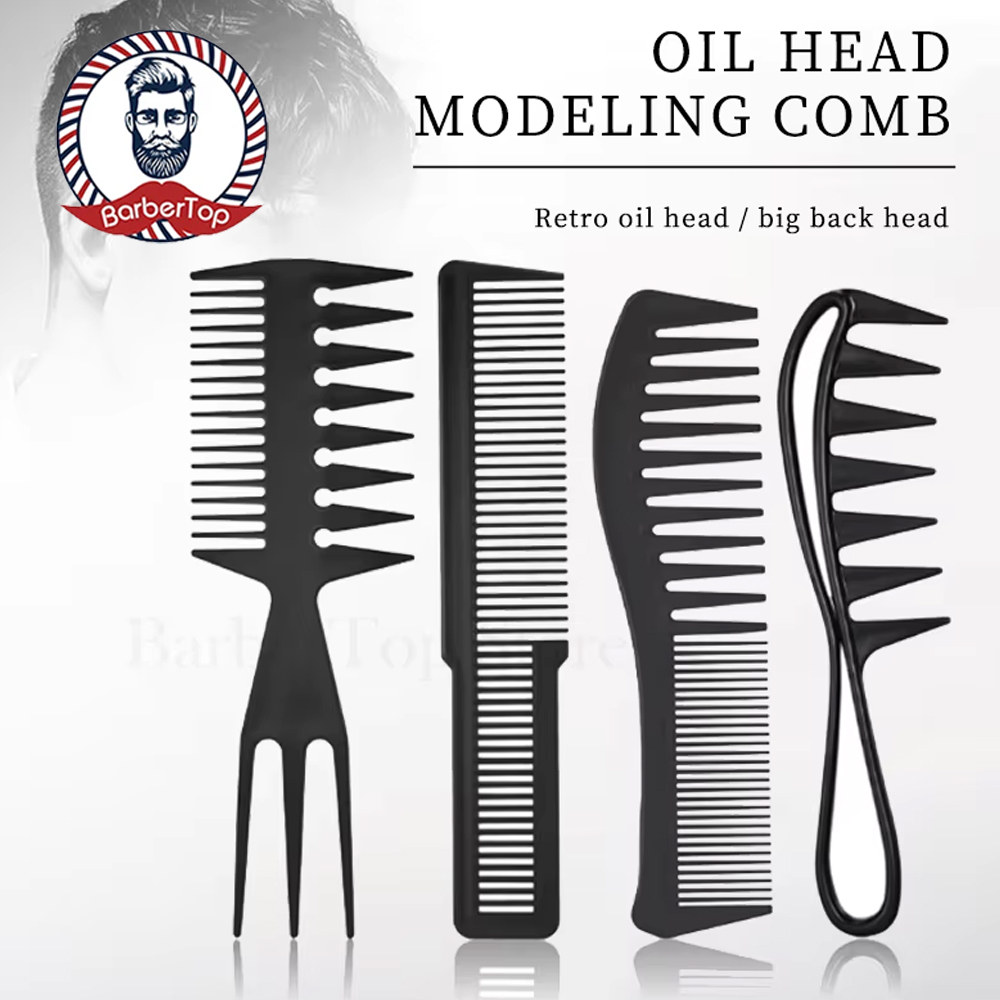 Hair Care Wavy Hair - 2/3/4pcs Wide Tooth Curl Comb Detangling