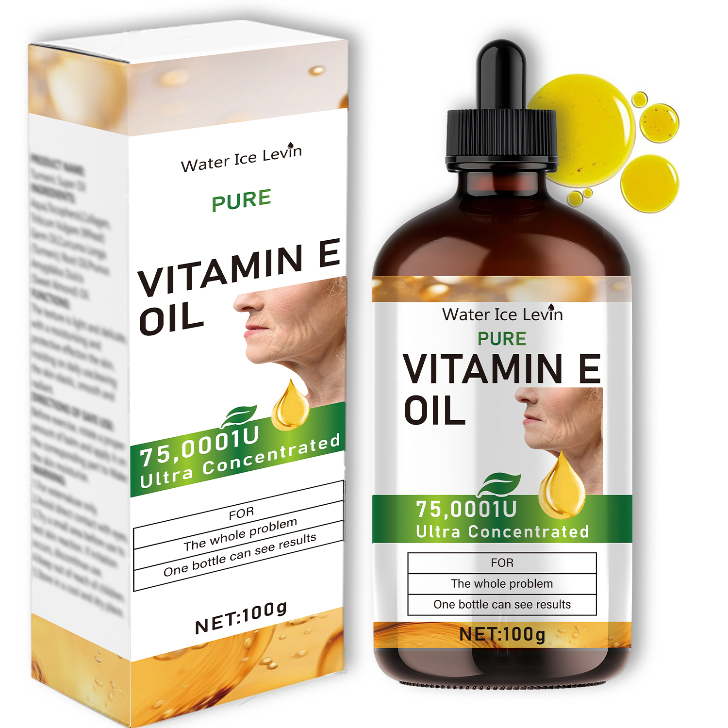 Hair Care Cream - 100ml Natural Vitamin E Essential Oil,