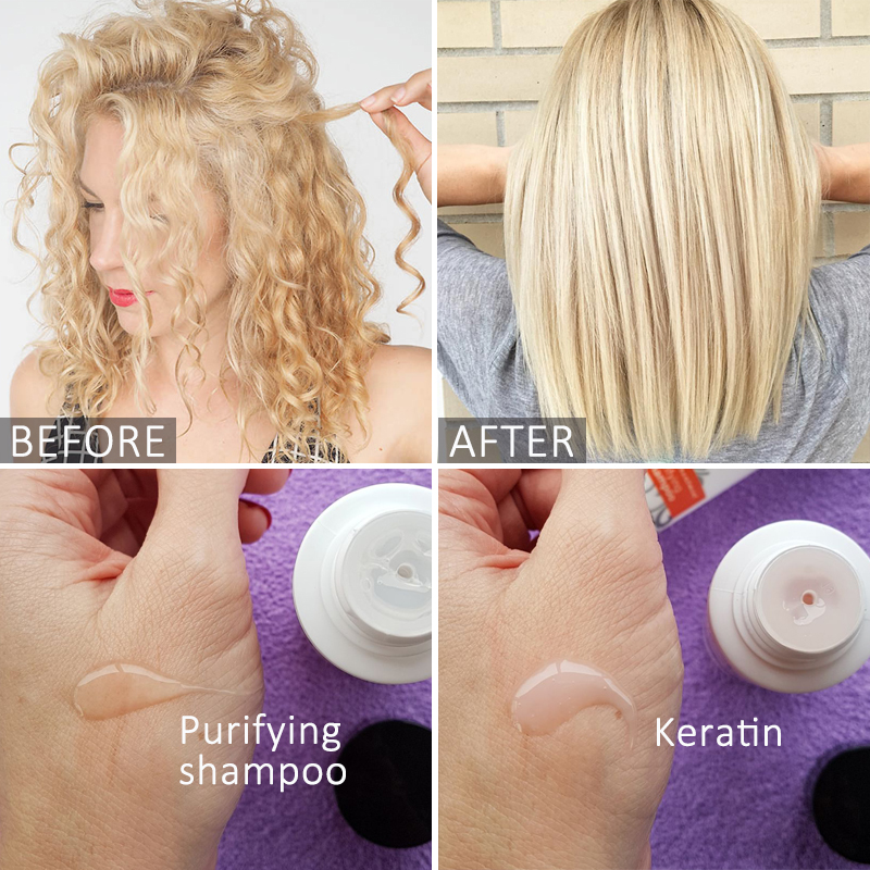 PURC Keratin Treatment Shampoo - Hair Care Keratin Treatment recensione e prezzo