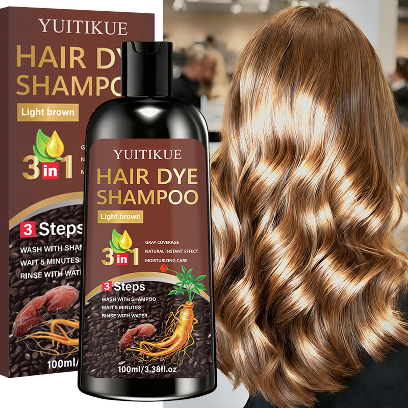 YUITIKUE Light Brown Hair Dye  - Hair Care Steps recensione e prezzo