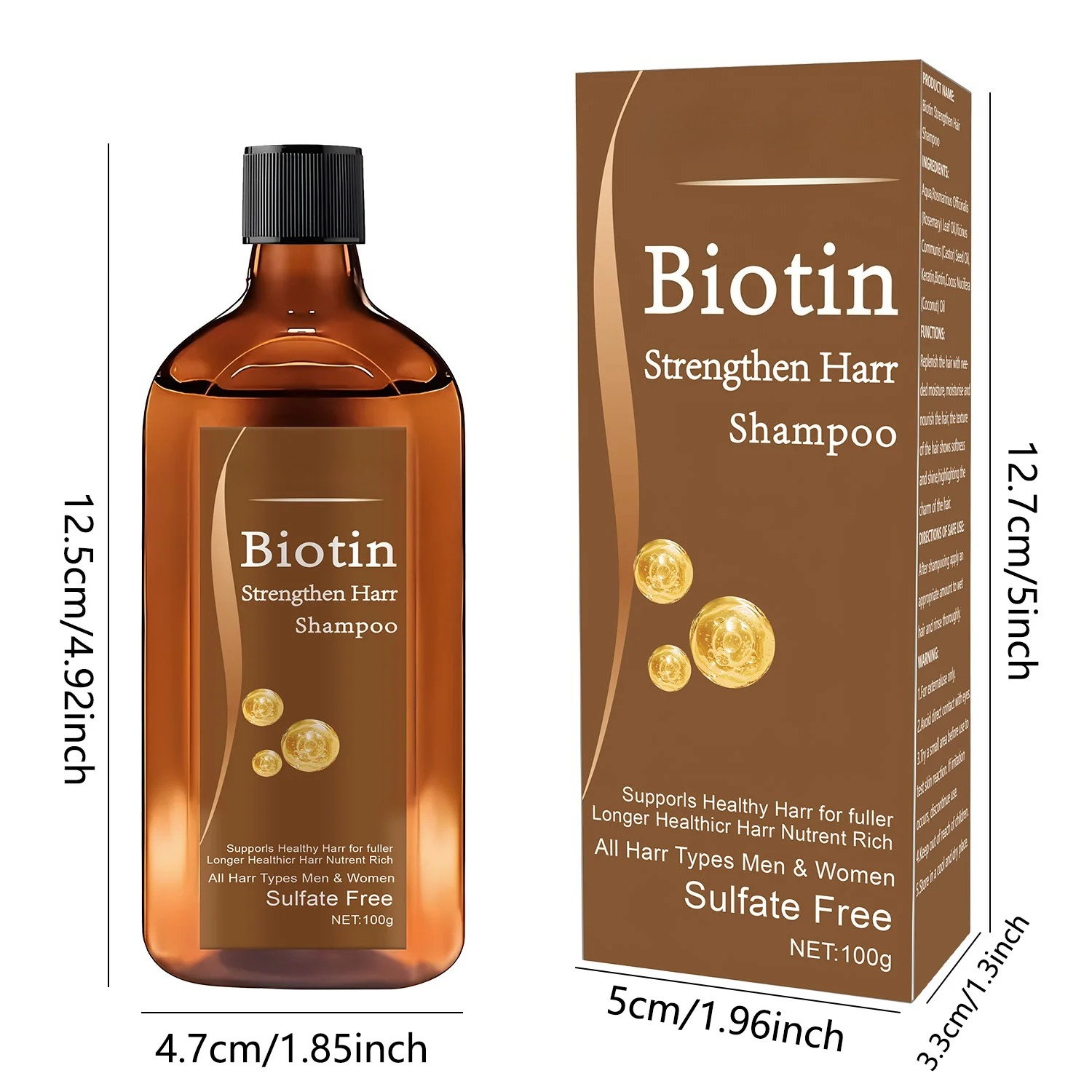 Biotin hair Growth shampoo ant - Biotin Shampoo Thickening recensione e prezzo