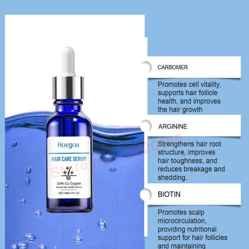 30ml GHK-Cu Peptide Serum Anti - Hair Care Ginseng recensione e prezzo
