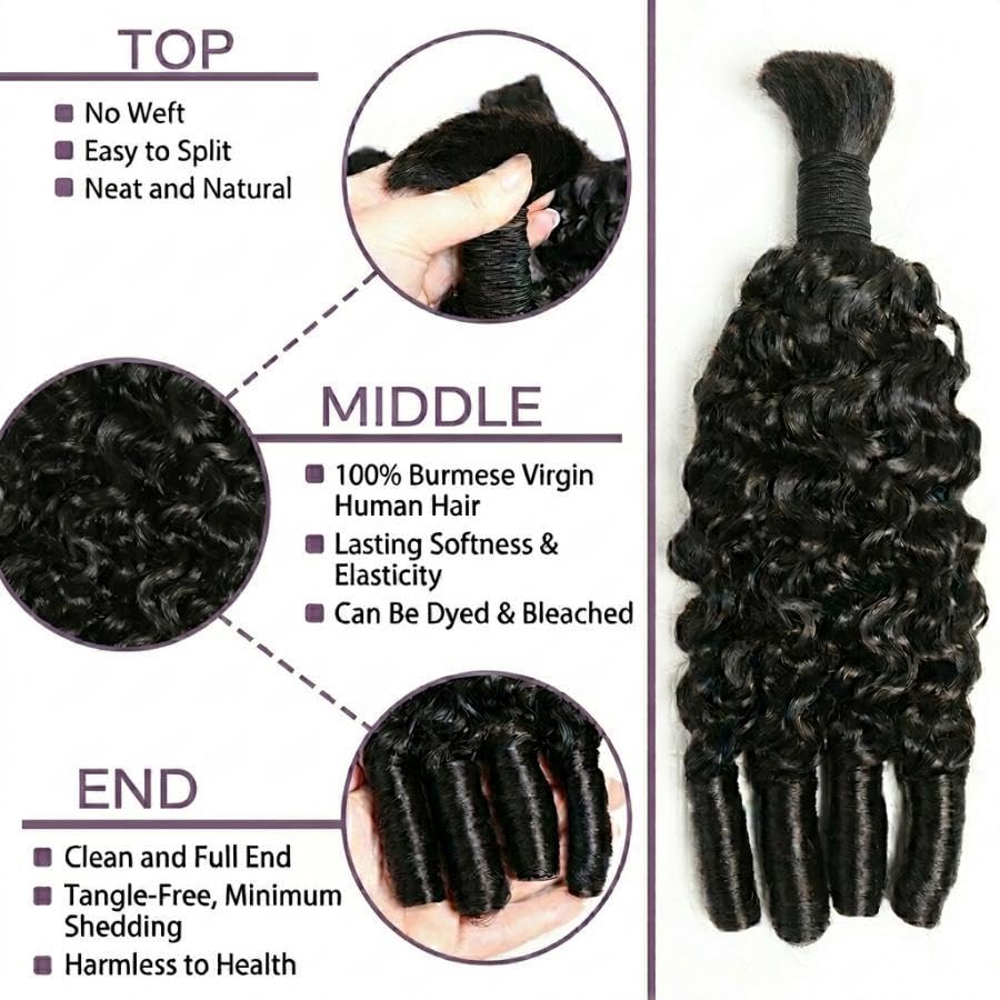 Human Braiding Hair For Boho B - Hair Care Formulation recensione e prezzo