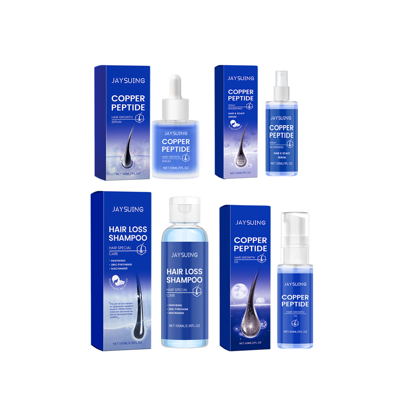 Copper Peptide Shampoo Hair Gr - Hair Care Essence Oil recensione e prezzo