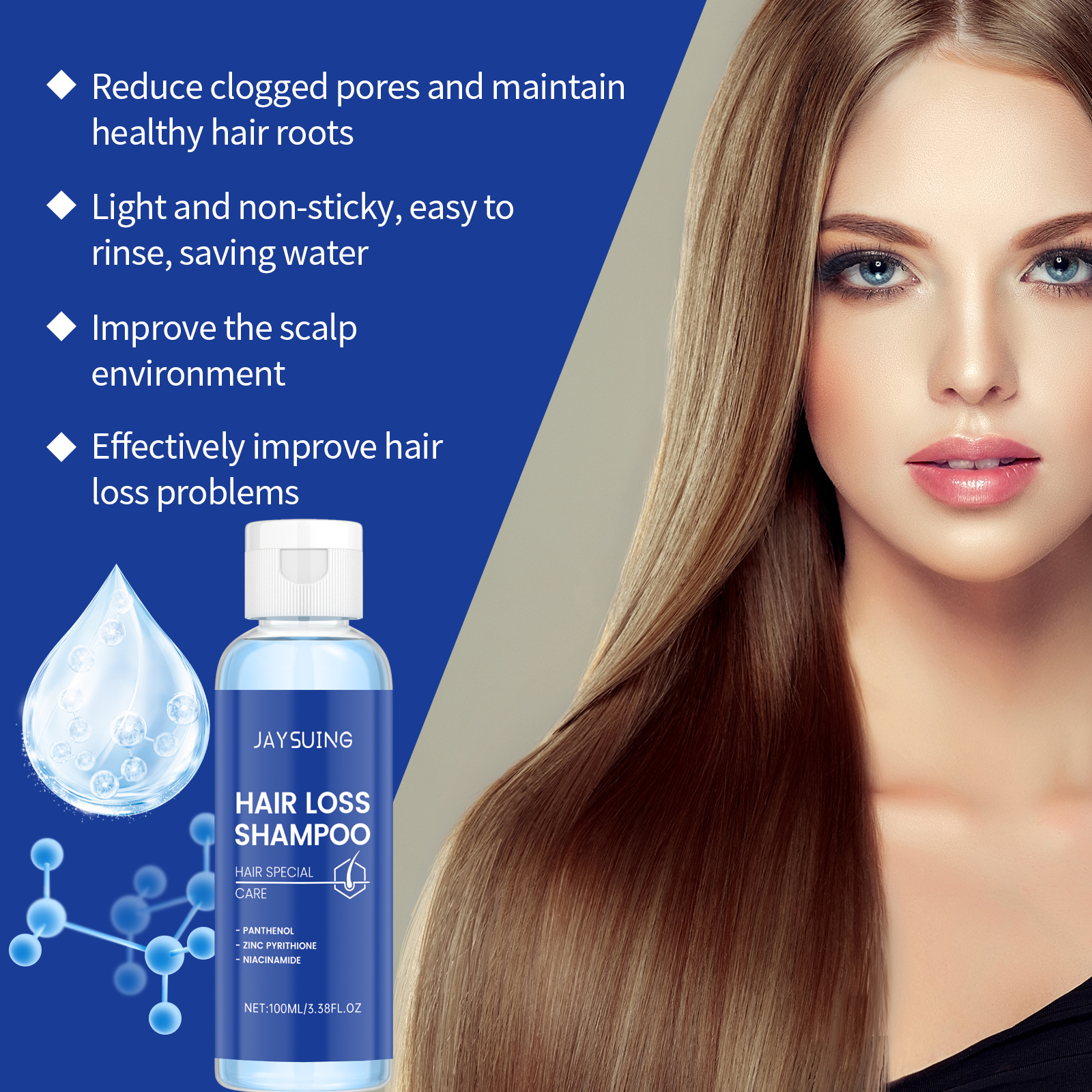 Copper Peptide Shampoo Hair Gr - Hair Care Essence Oil recensione e prezzo