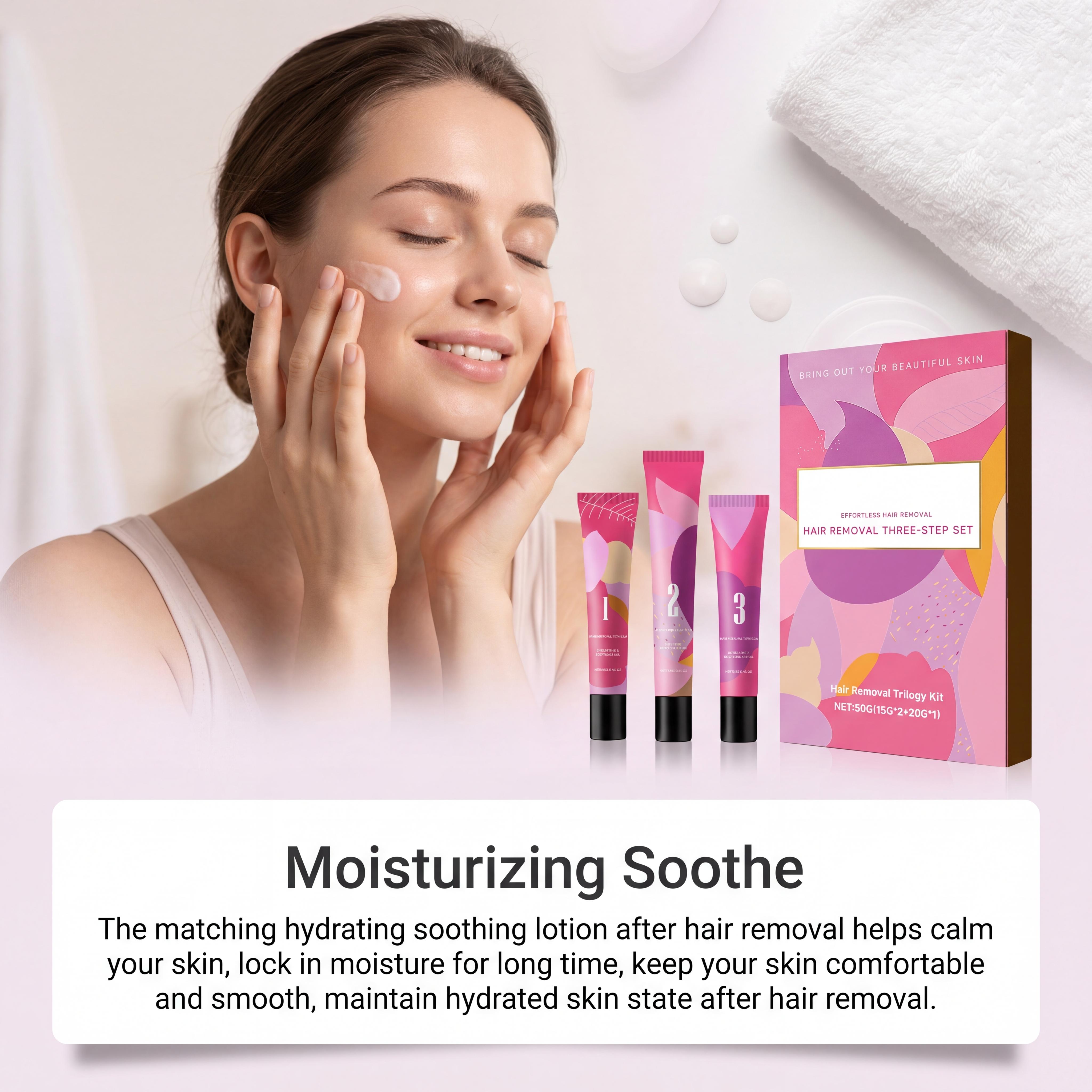Hair Removal Cream Kit 3-Step  - Hair Care Steps recensione e prezzo