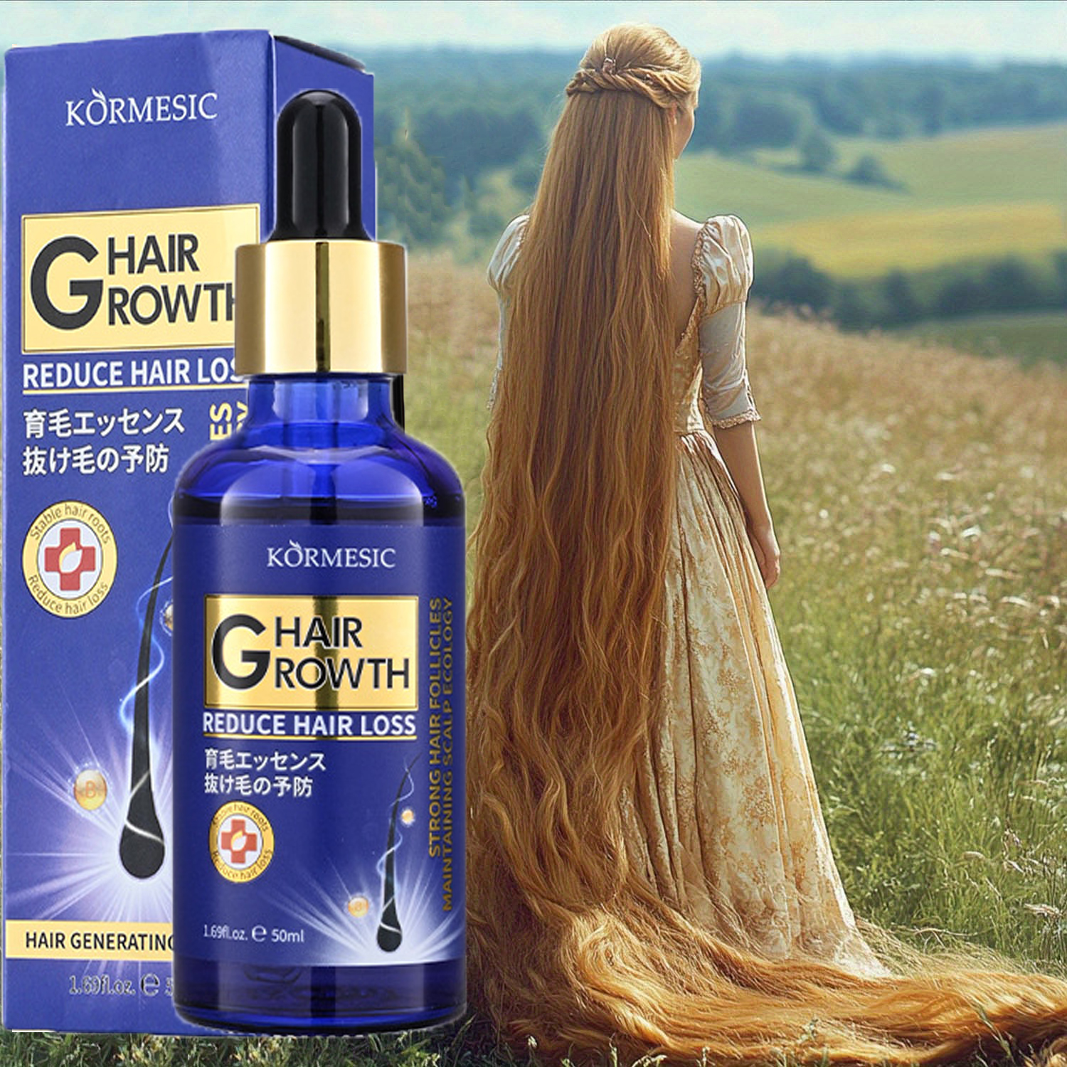 Hair Growth Serum Anti Loss Re - Hair Care Essence Oil recensione e prezzo