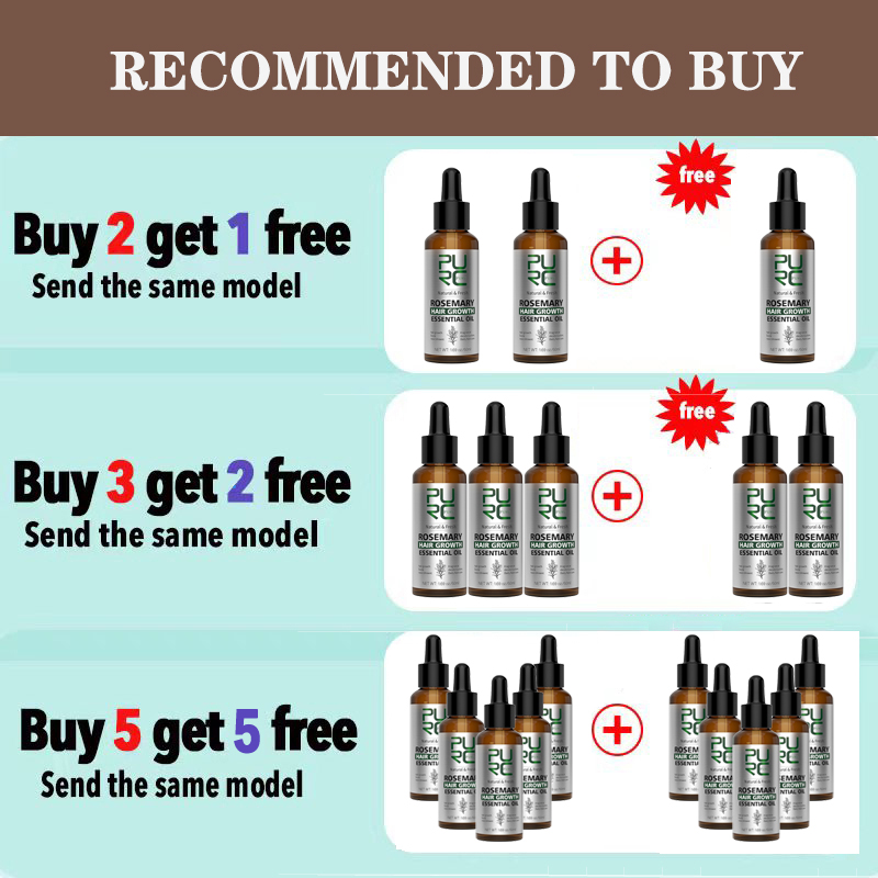 PURC Rosemary Oil For Hair Gro - Hair Care Essence Oil recensione e prezzo