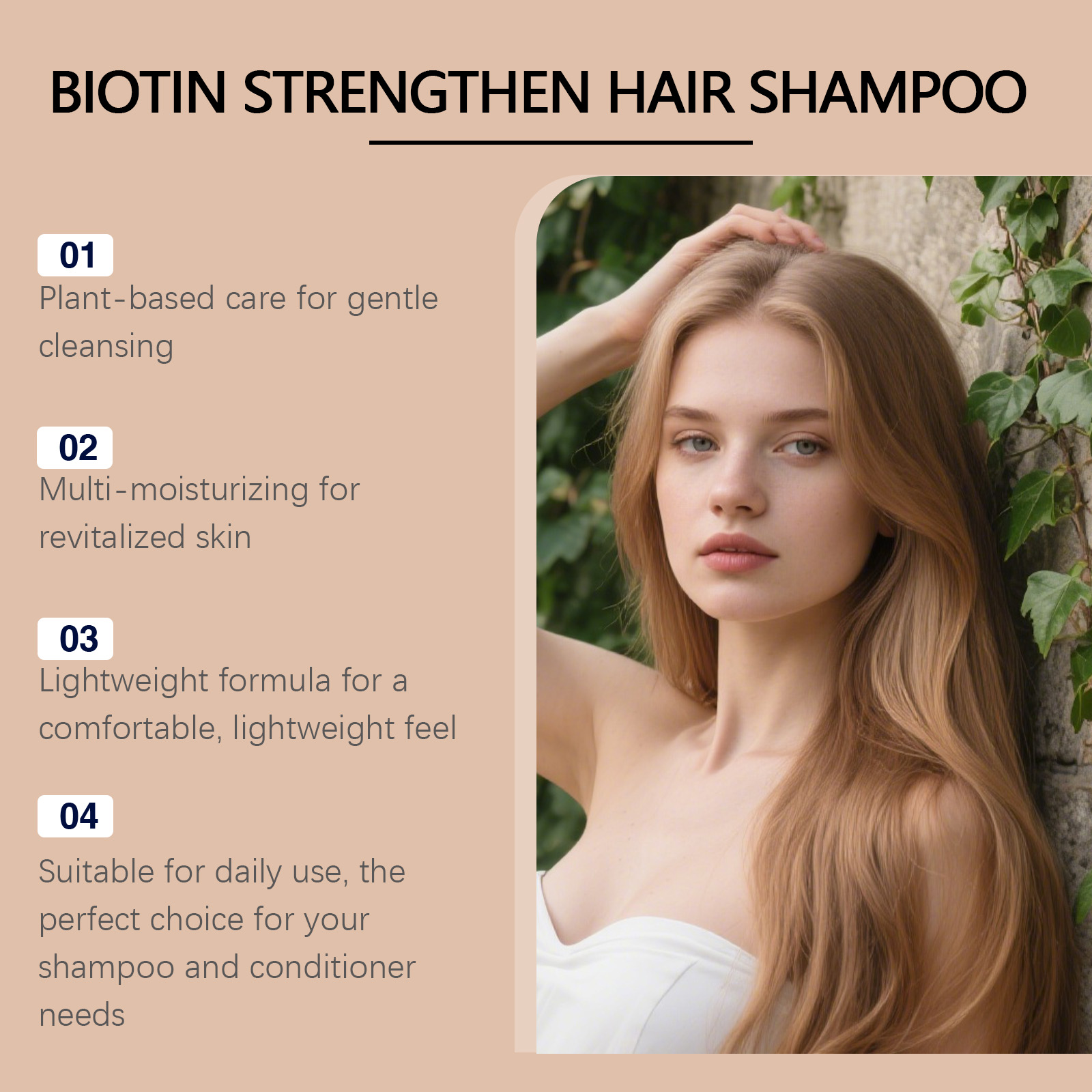 Biotin Strengthen Hair Growth  - Biotin Shampoo Thickening recensione e prezzo