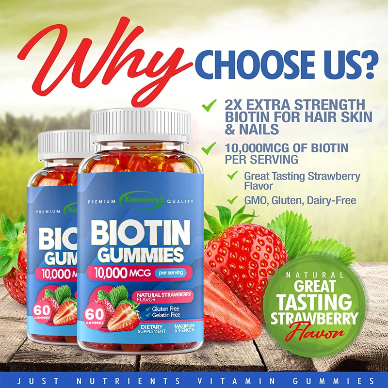Biotin Gummies - for Hair Grow - Hair Care Gummies recensione e prezzo