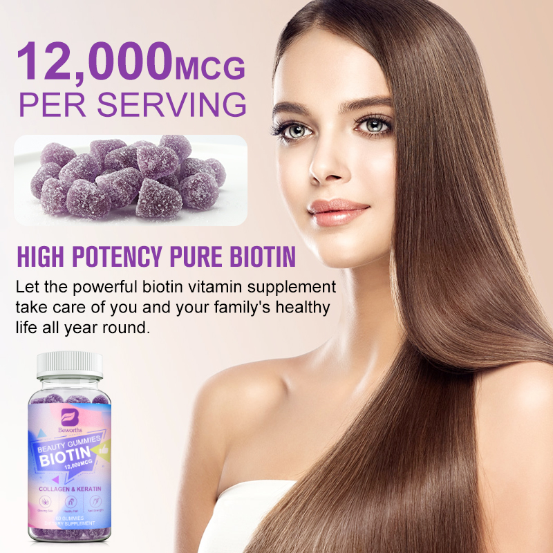 BEWORTHS Collagen Biotin Gummi - Hair Care Gummies recensione e prezzo