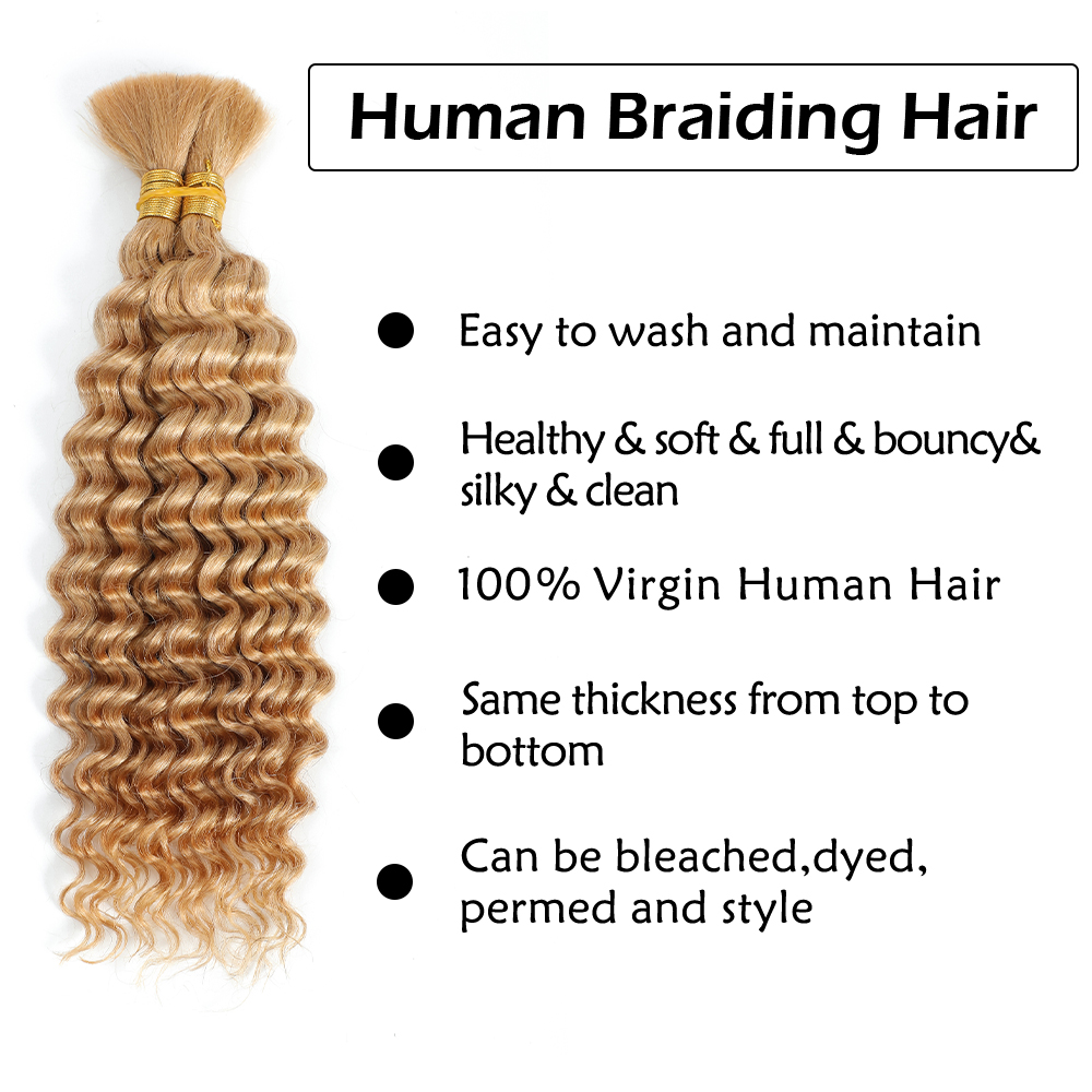 Human Braiding Hair 2Bundle 10 - Hair Care Wavy Hair recensione e prezzo