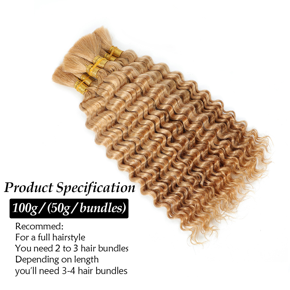 Human Braiding Hair 2Bundle 10 - Hair Care Wavy Hair recensione e prezzo