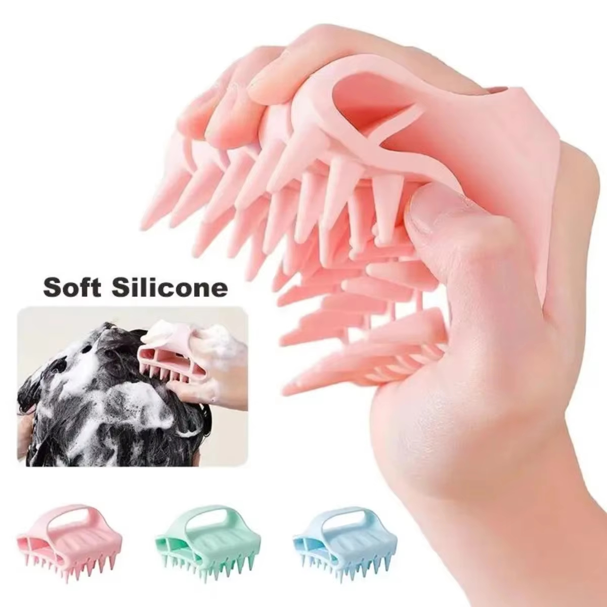 New silicone shampoo comb, sca - Hair Care Gummies recensione e prezzo
