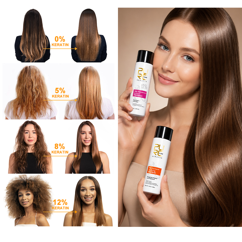 PURC Brazilian Keratin Hair Tr - Hair Care Keratin Treatment recensione e prezzo