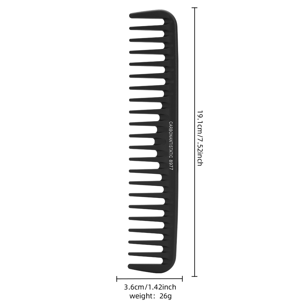 Wide Tooth Curl  Comb Detangli - Hair Care Wavy Hair recensione e prezzo