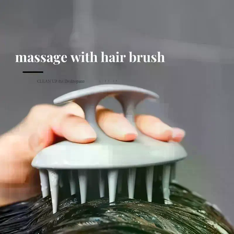 Silicone Scalp Massage Brush S - Hair Care Gummies recensione e prezzo