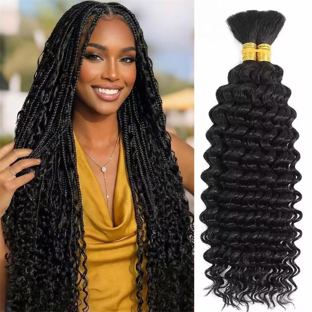 Deep Wave Bulk Human Hair Brai - Hair Care Formulation recensione e prezzo
