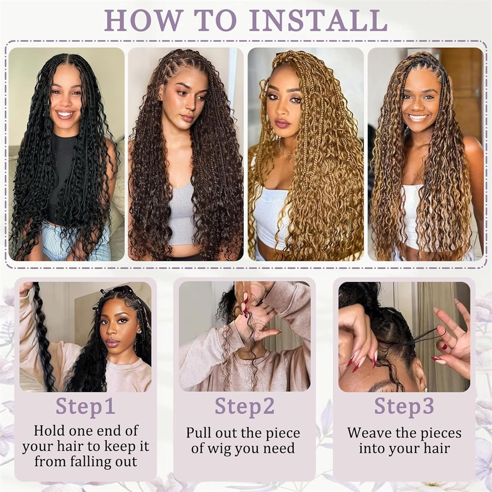 Deep Wave Bulk Human Hair Brai - Hair Care Formulation recensione e prezzo