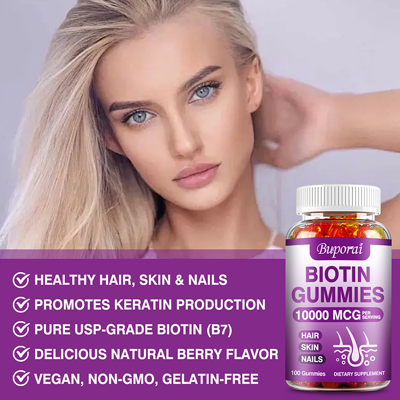 Biotin Gummies 10000mcg for Ha - Hair Care Gummies recensione e prezzo