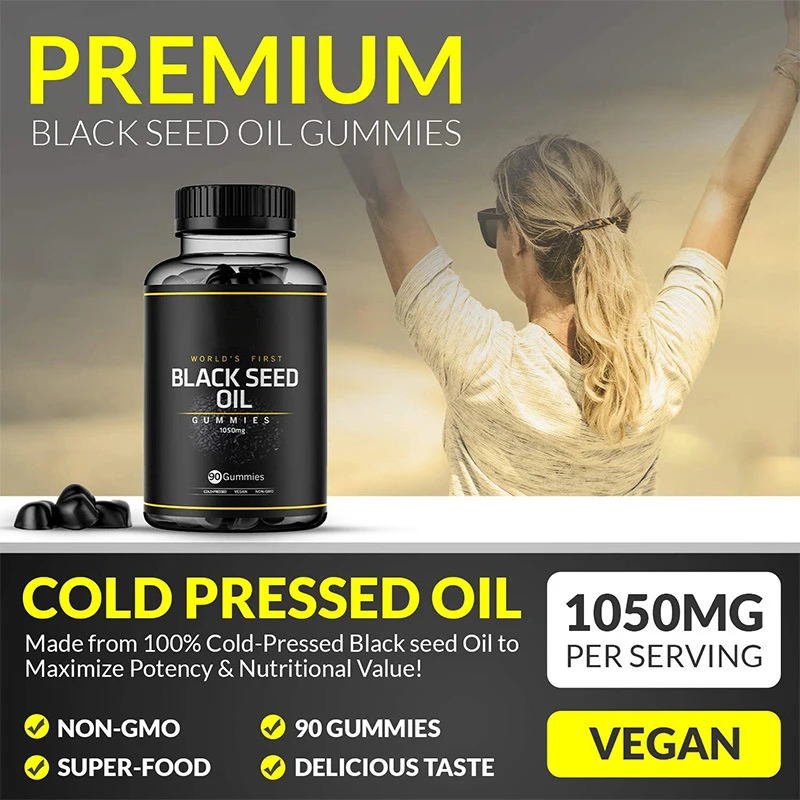 2 Bottle Black Seed Oil Soft C - Hair Care Gummies recensione e prezzo
