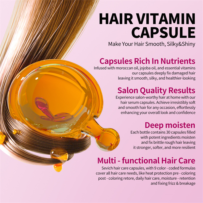 MIX Hair Vitamin Capsule Hair  - Hair Care Keratin Treatment recensione e prezzo