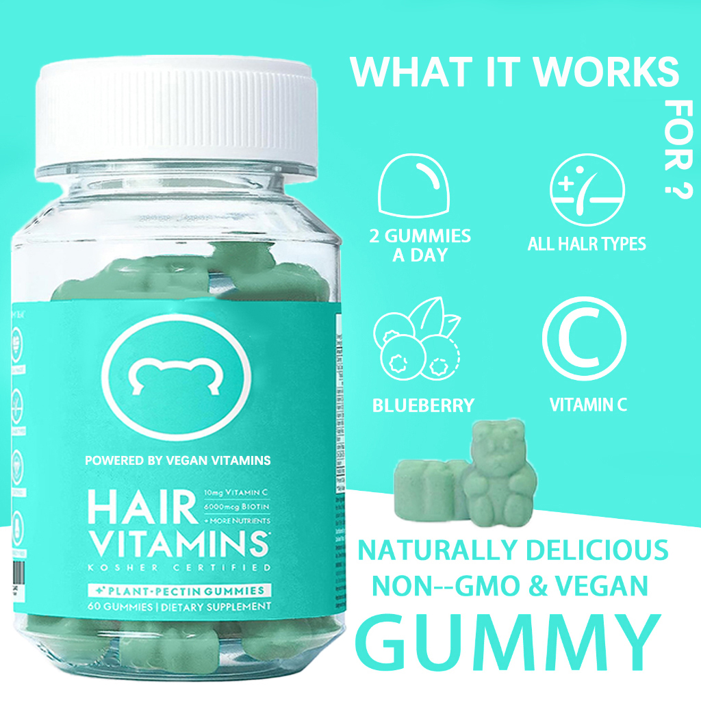 Premium Vegan Hair Vitamins Su - Hair Care Gummies recensione e prezzo