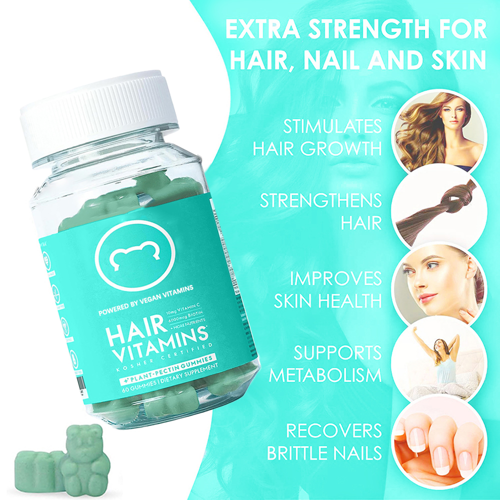 Premium Vegan Hair Vitamins Su - Hair Care Gummies recensione e prezzo