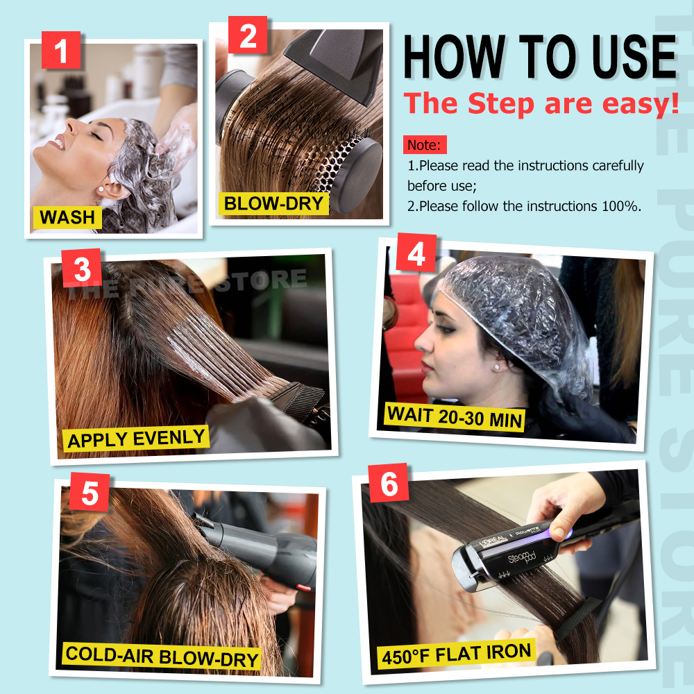 PURC 8% Keratin Smoothing Trea - Hair Care Keratin Treatment recensione e prezzo