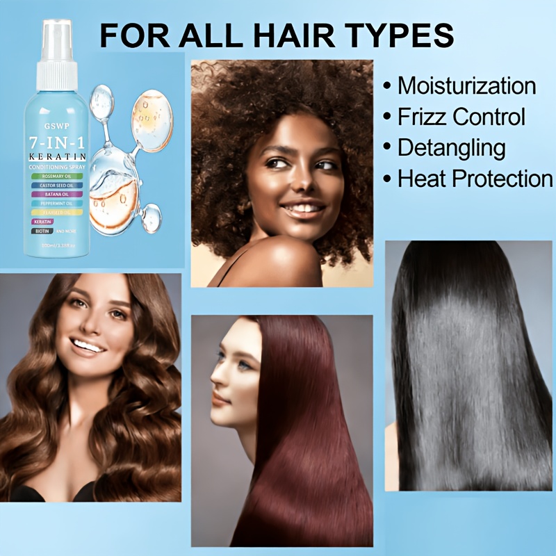 GSWP 7-in-1 Hair Care Spray，Fo - Hair Care Formulation recensione e prezzo