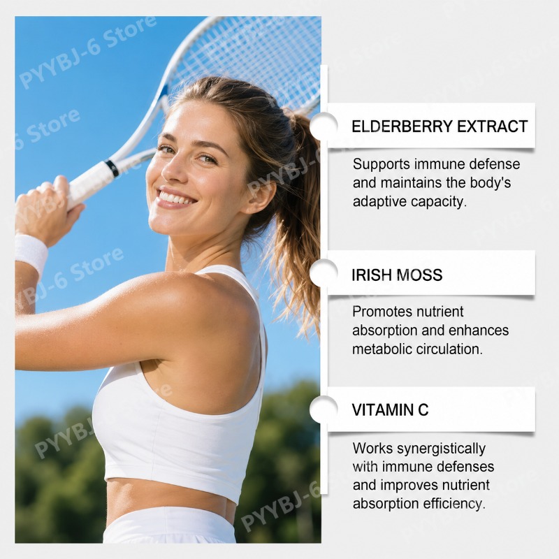 Elderberry Sea Moss Gummies wi - Hair Care Gummies recensione e prezzo