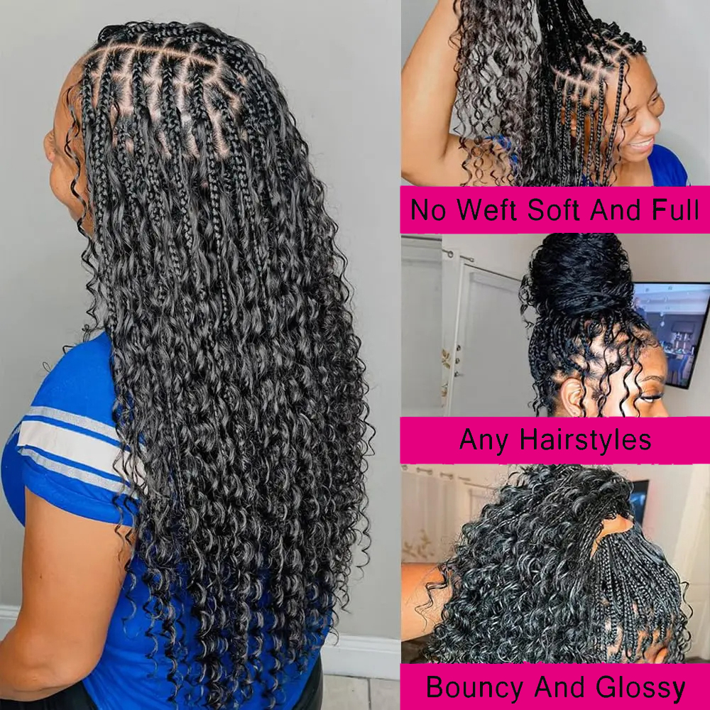 26 Inch Deep Wave Bulk Human H - Hair Care Formulation recensione e prezzo
