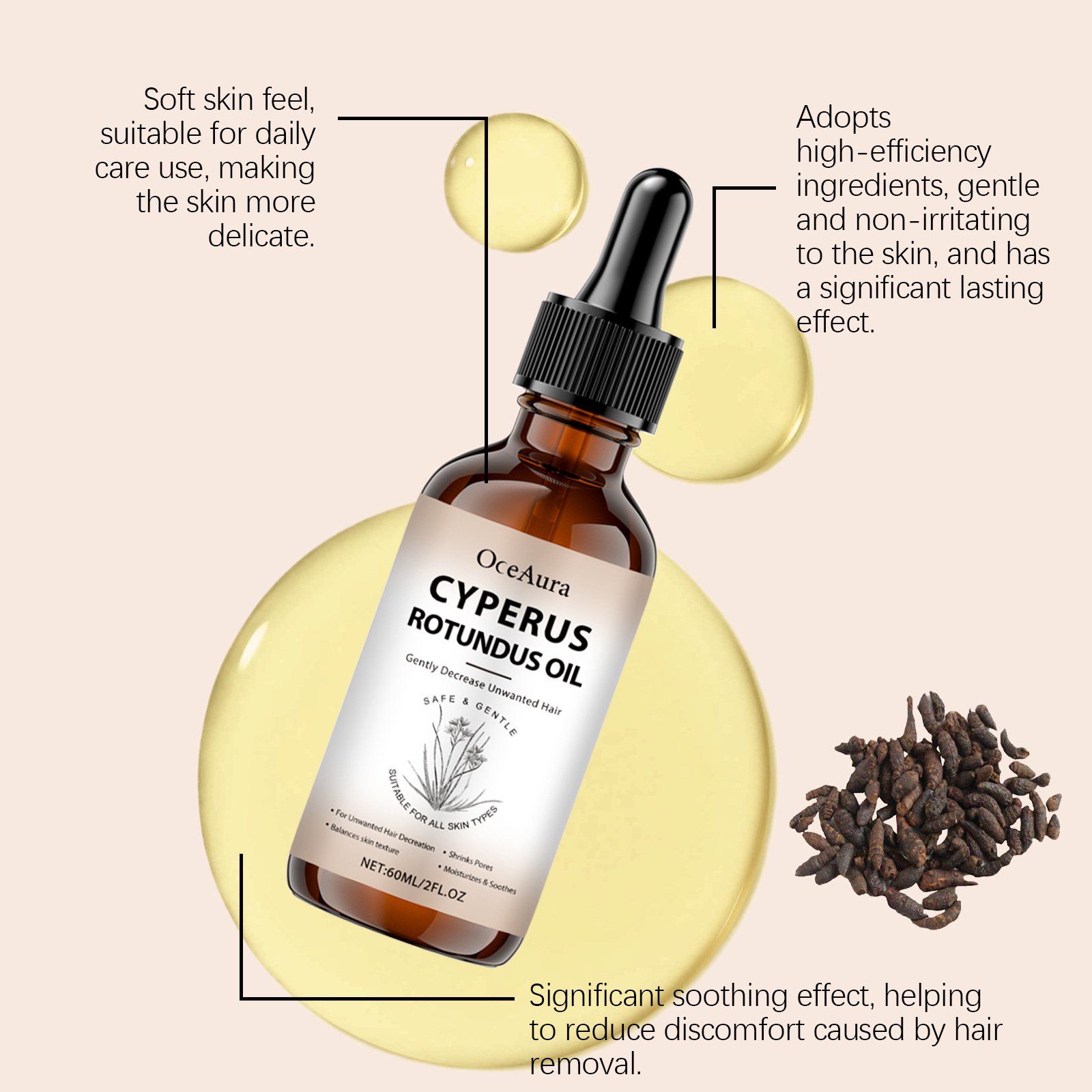 Cyperus Rotundus Oil for Hair  - Hair Care Cream recensione e prezzo