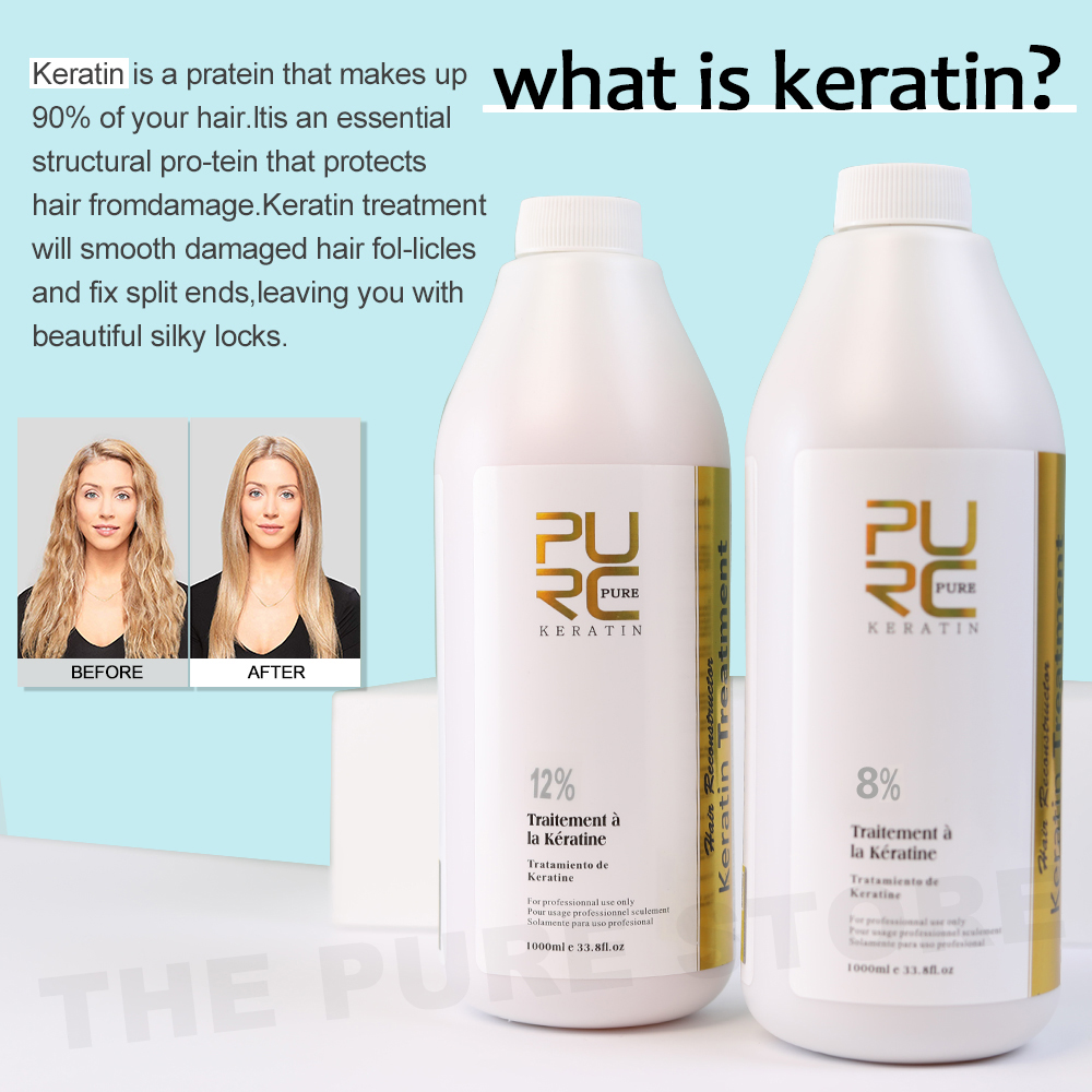 PURC 12% Keratin Smoothing Hai - Hair Care Keratin Treatment recensione e prezzo