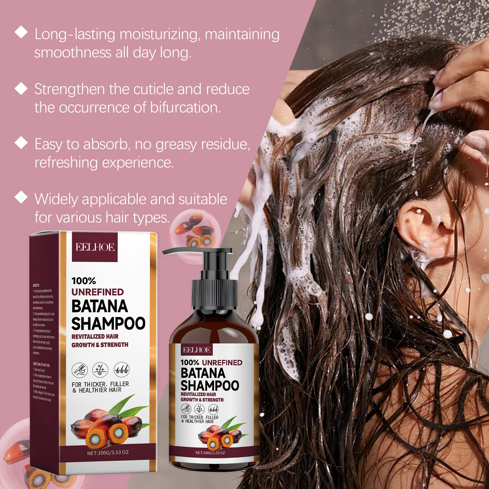 EELHOE Natural Batana Oil Deep - Hair Care Keratin Treatment recensione e prezzo
