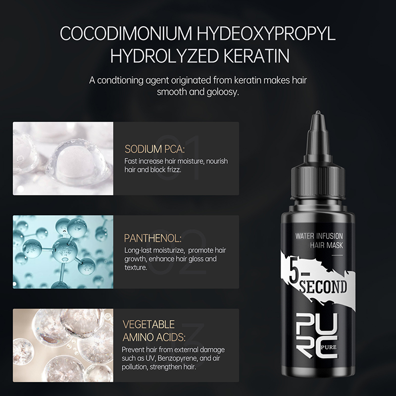 PURC Hair Treatment 5 Seconds  - Hair Care Keratin Treatment recensione e prezzo