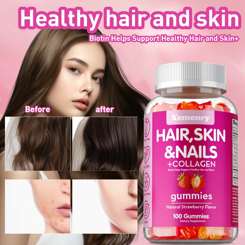 Hair, Skin & Nails Gummies - P - Hair Care Gummies recensione e prezzo