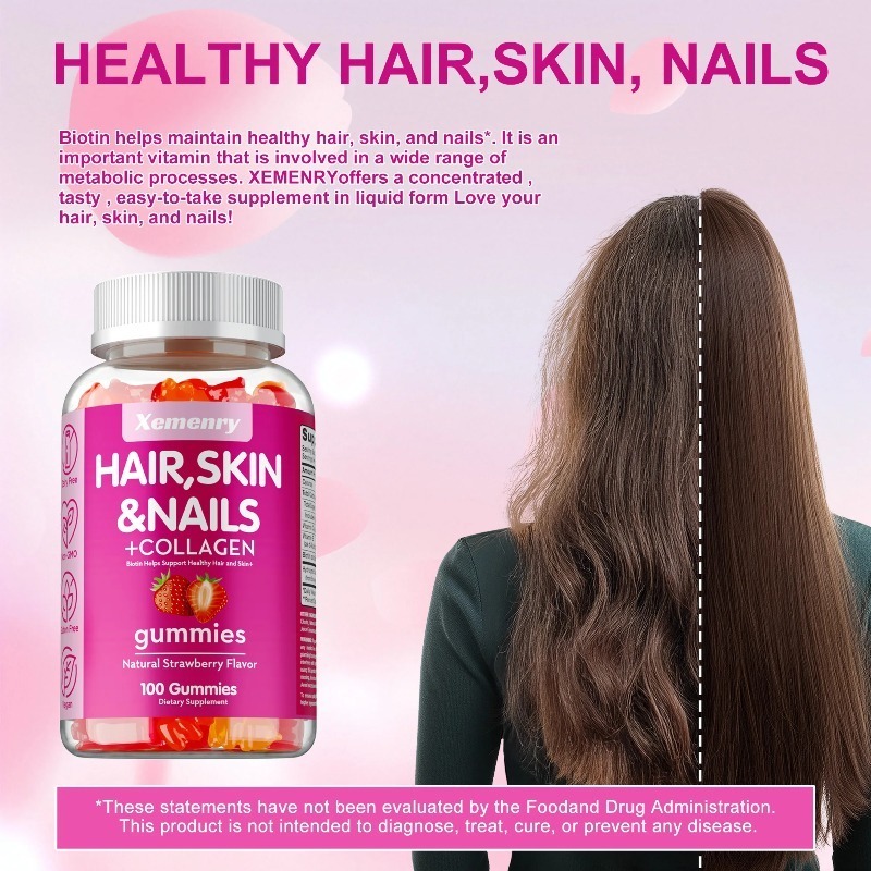 Hair, Skin & Nails Gummies - P - Hair Care Gummies recensione e prezzo