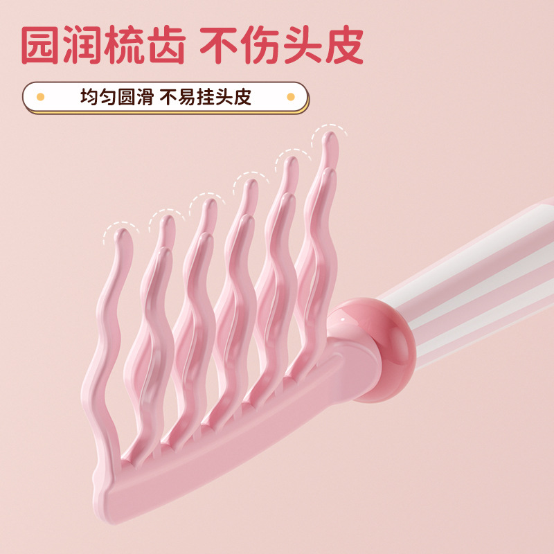 Double Row Wavy Tooth Hair Sty - Hair Care Wavy Hair recensione e prezzo