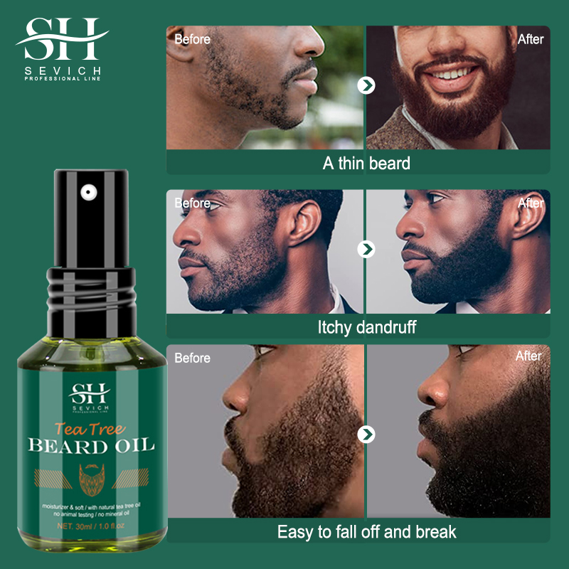 Tea Tree Beard Oil Set For Men - Hair Care Essence Oil recensione e prezzo