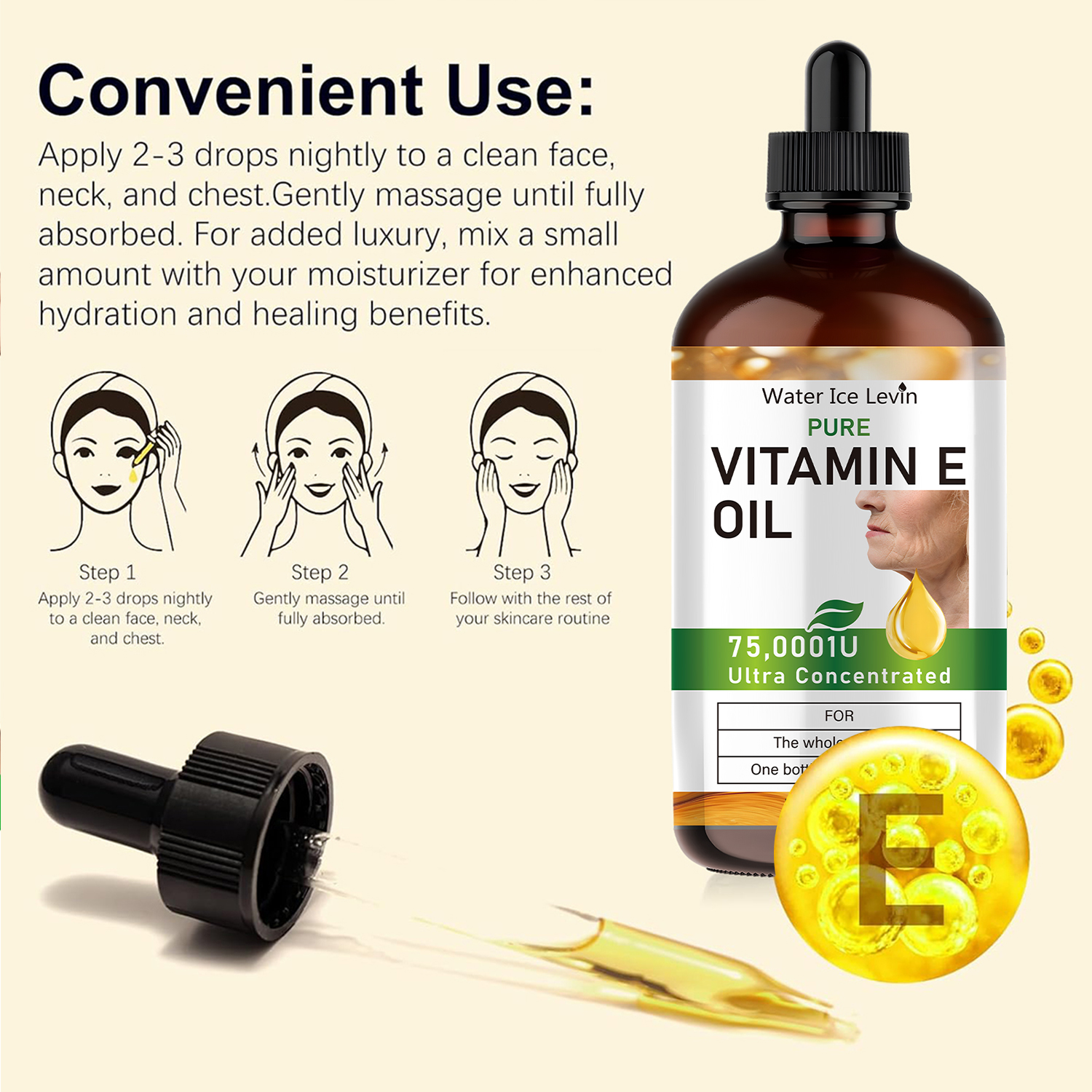 100ml Natural Vitamin E Essent - Hair Care Cream recensione e prezzo