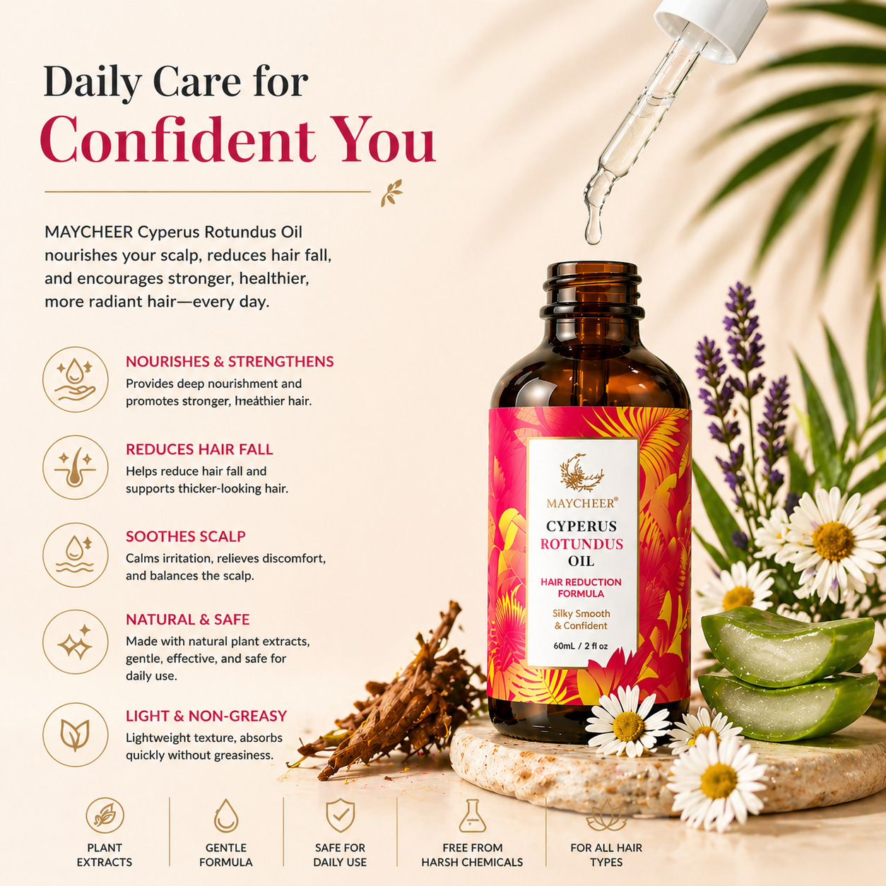 Soothing Moisturizing Body Oil - Hair Care Cream recensione e prezzo