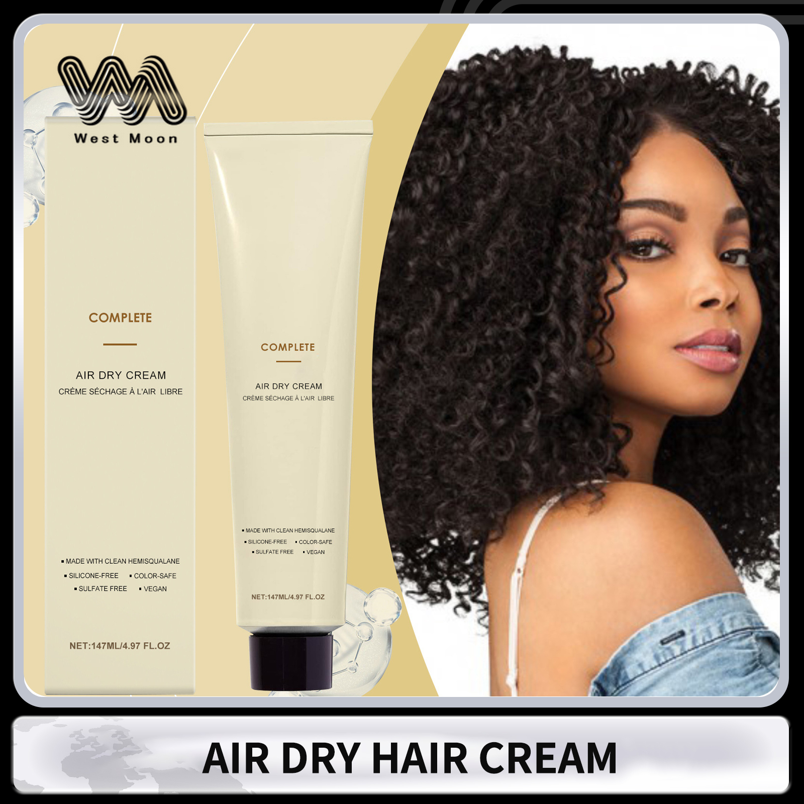 Hair Cream for Curly Hair Smoo - Hair Care For Curly Dry Hair recensione e prezzo