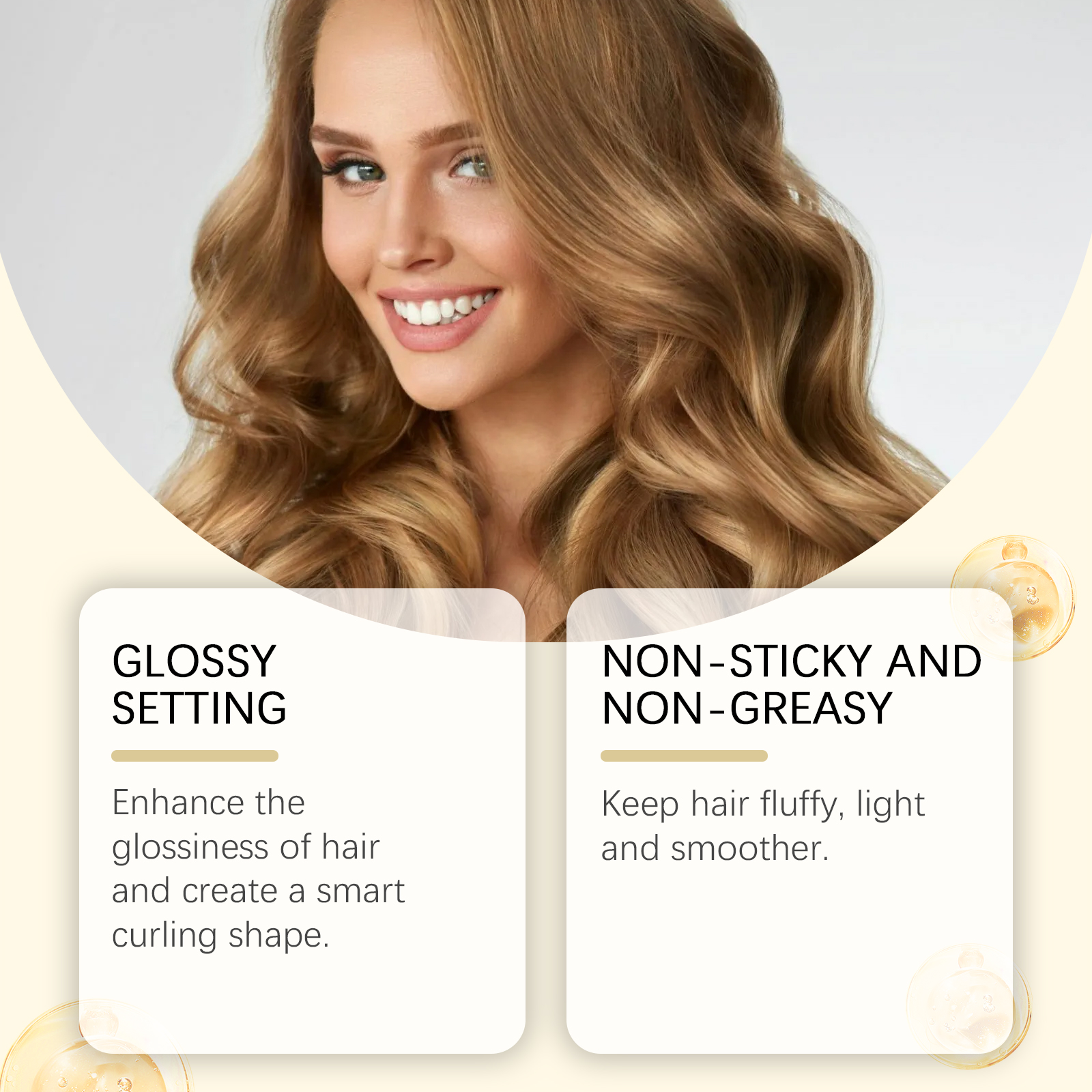 Hair Cream for Curly Hair Smoo - Hair Care For Curly Dry Hair recensione e prezzo