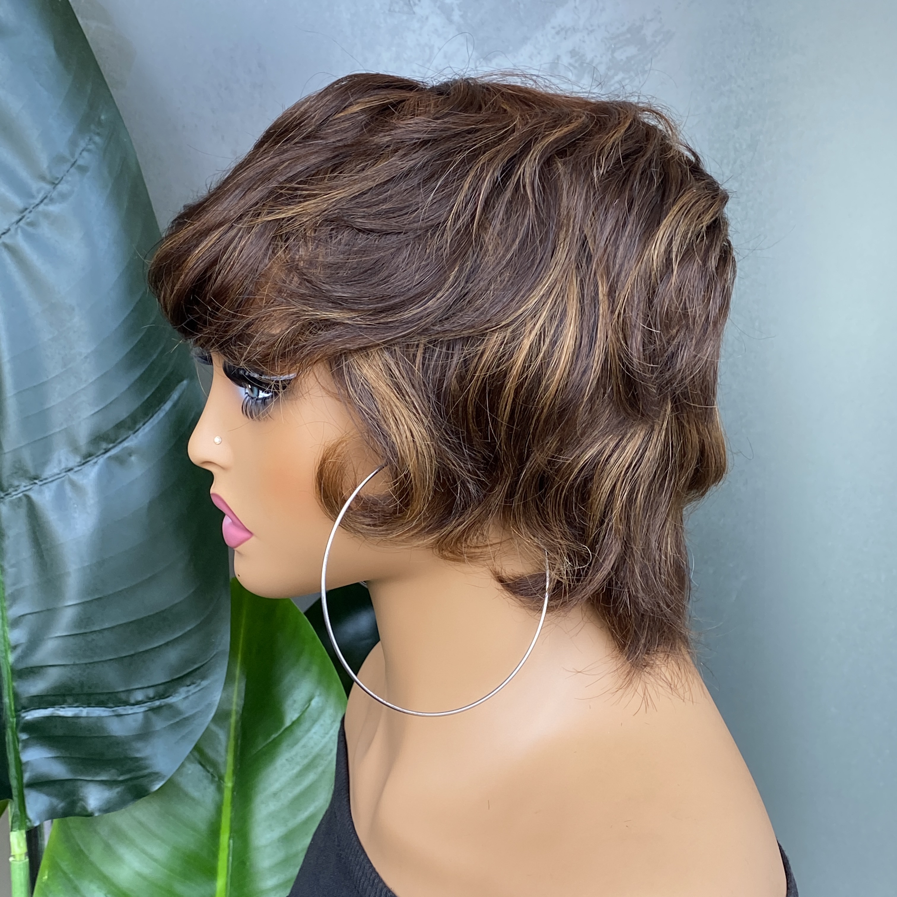 Remy Human Hair Wavy Pixie Cut - Hair Care Wavy Hair recensione e prezzo