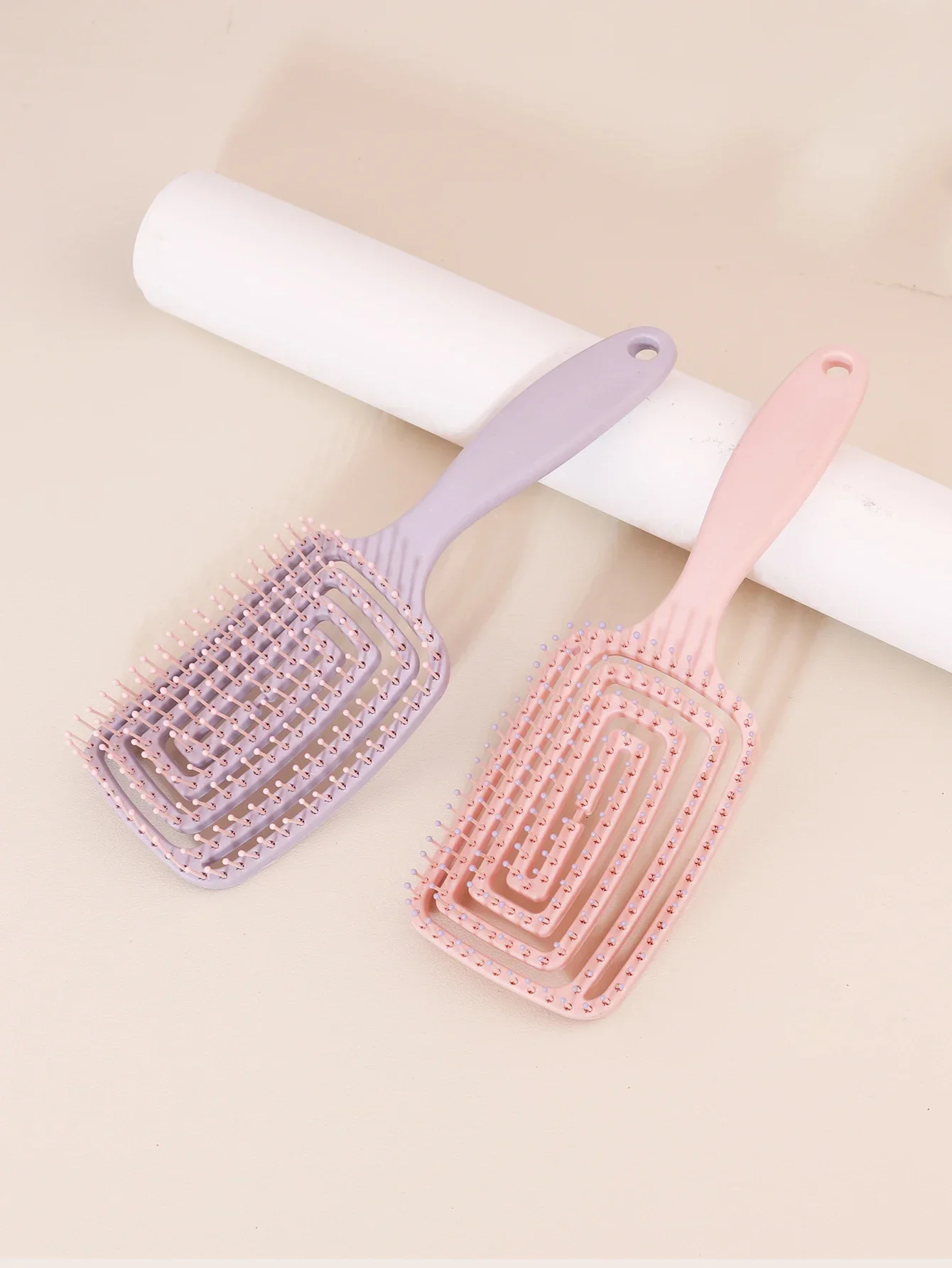 1PCS tangled hair brush, dual- - Hair Care For Curly Dry Hair recensione e prezzo