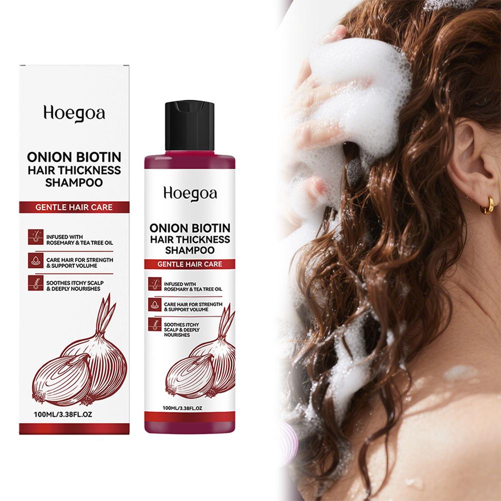 Hoegoa Onion Biotin Hair Thick - Biotin Shampoo Thickening recensione e prezzo