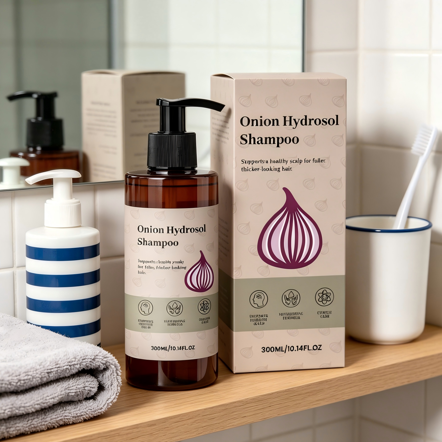 Onion Biotin Shampoo for Hair  - Biotin Shampoo Thickening recensione e prezzo