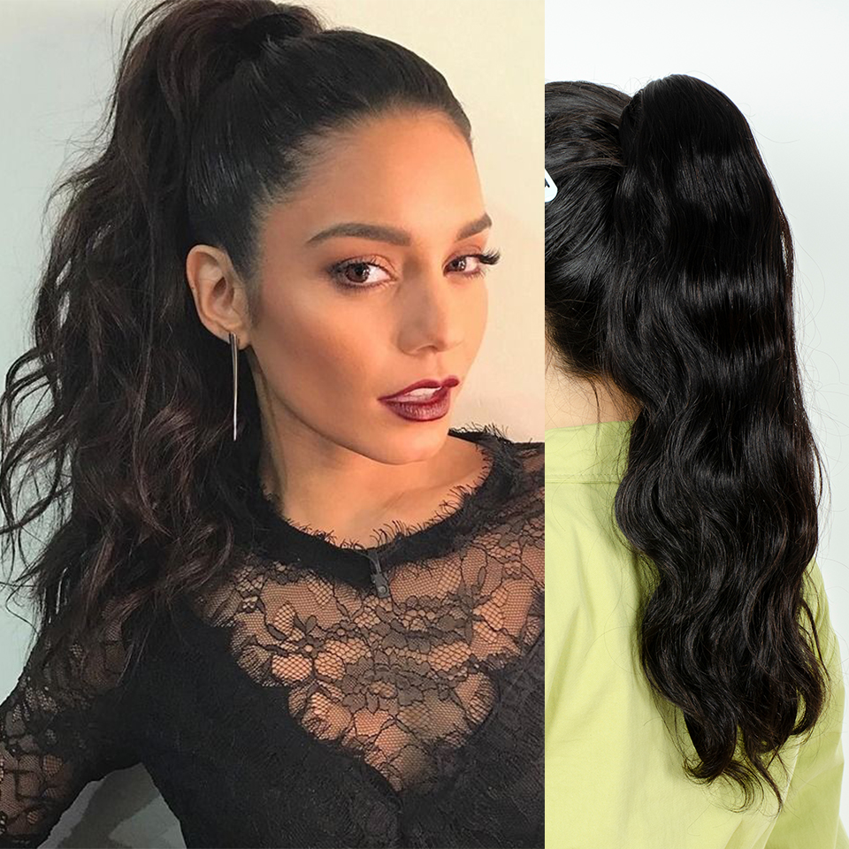 Body Wave Drawstring Ponytail  - Hair Care Wavy Hair recensione e prezzo